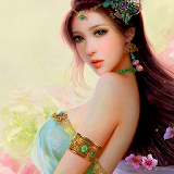 Asian Girls Puzzle Wallpaper icon