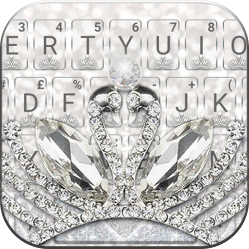 Diamond Tiara Keyboard Theme
