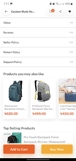EorSHOP Your Shopping Mentor Screen 3