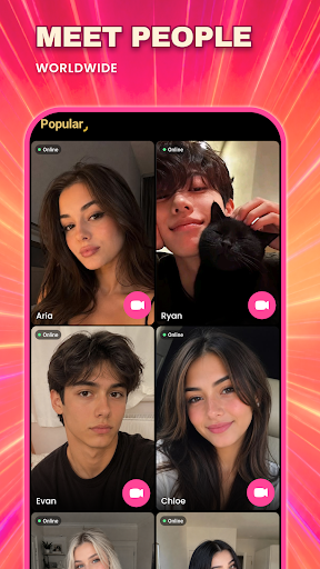 Doely - Live video call & chat 스크린샷 3
