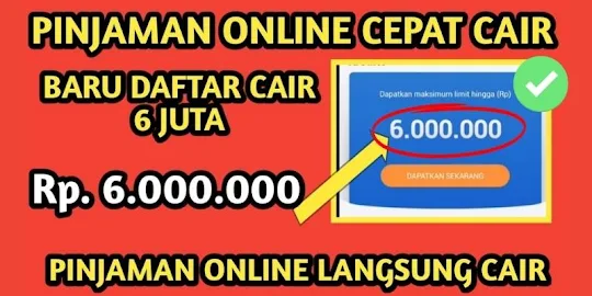 Pinjol 2 juta Cair 5 Menit Tip