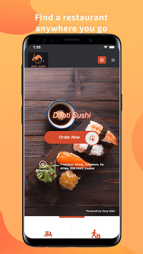 Android application Daoti Sushi screenshort