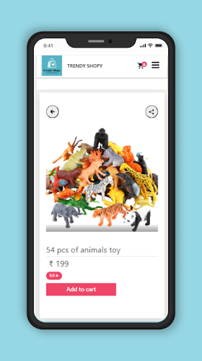 Trendy Shopy Screen 3