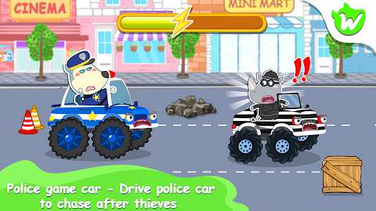 Wolfoo Police And Thief Game Unknown