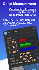 Color Meter - RGB HSL CMYK RYB Unknown