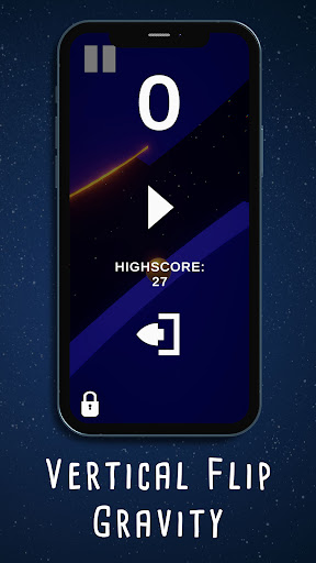 Android application Vertical Flip Gravity screenshort