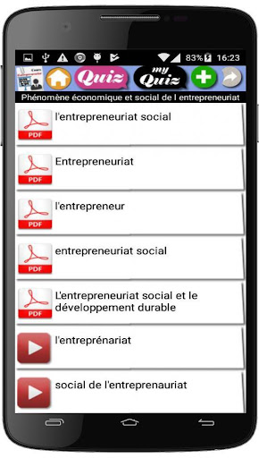 Cours Entrepreneuriat Screen 3
