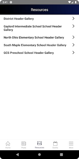 Gaylord Community Schools Screen 3