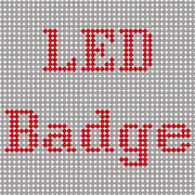 Bluetooth LED Name Badge