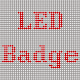 Bluetooth LED Name Badge
