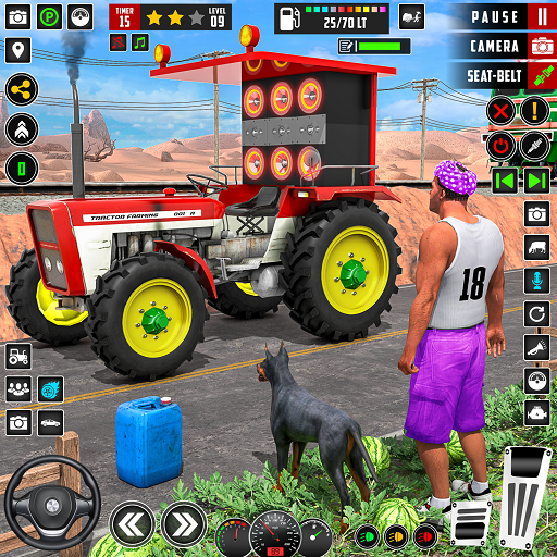 Tractor Driving Farming Games 1.0.0 Icon