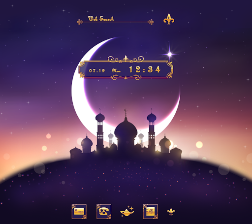 Android application Arabian Night Fantasy Theme screenshort
