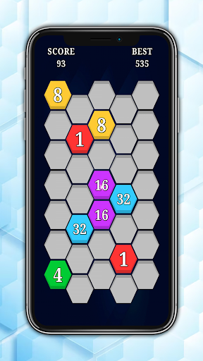 Hexa Cell Connect -Puzzle game Screen 3