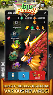 Idle Fantasy Merge RPG MOD APK: Legend (Unlimited Gold) 4