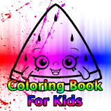 Coloring Game  Shopkins Store icon
