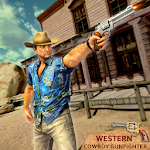 Cover Image of Herunterladen Western Cowboy Gunfighter - Horse Shooting Game 1 APK