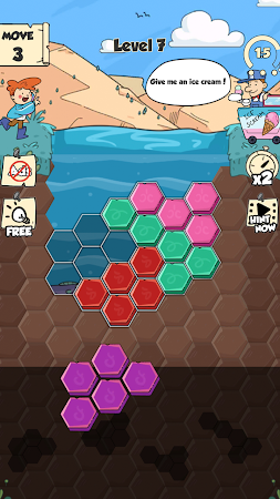 Game screenshot Rescue Block: Hexa puzzle game apk download