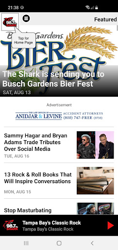 98.7 The Shark Screen 2