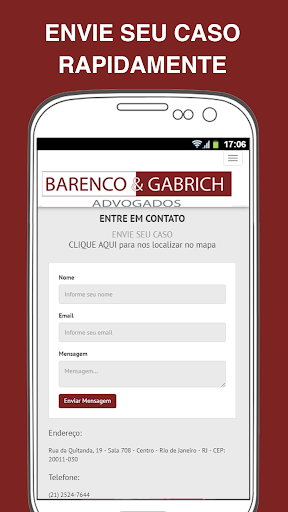 Barenco & Gabrich Advogados Screen 2