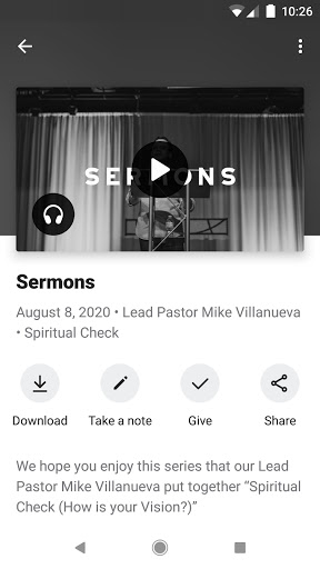 Captivate Church Milpitas Screen 3