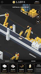Factory Idle &#038; Tycoon Game v1.2.6 MOD (Unlimited money) APK