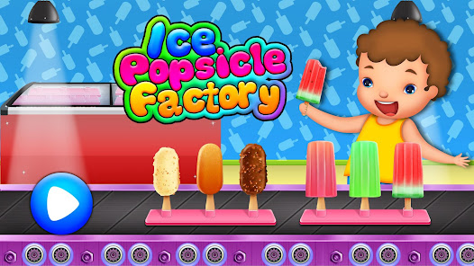 Ice Popsicle Maker Factory  screenshots 1