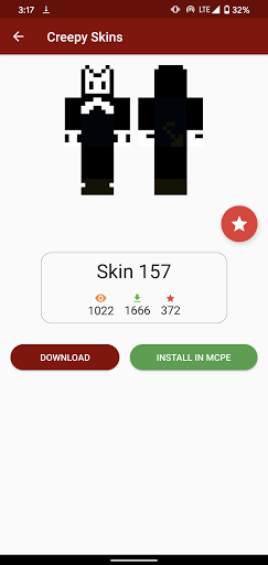 Creepy Skins Screen 2