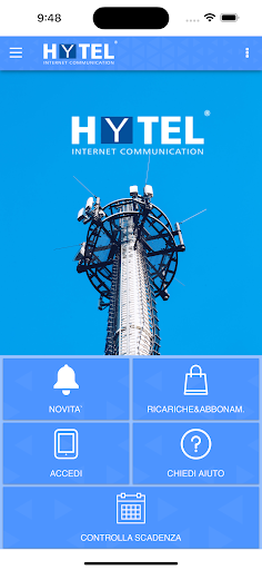 Android application Hytel screenshort