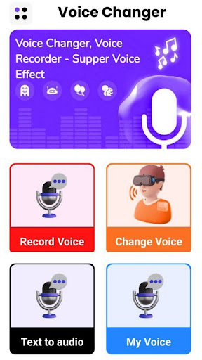 Voice Changer - Audio Effects Screen 2