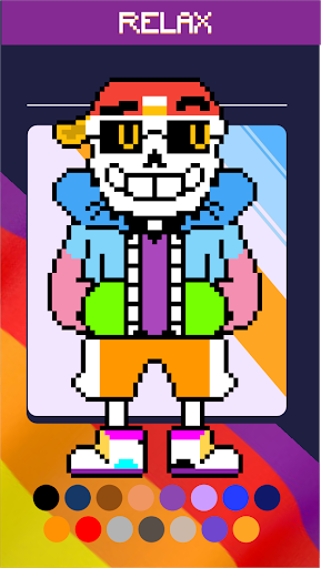 Sans Undertale And Deltarune Pixel Art By Offline Pixel Google Play Japan Searchman App Data Information