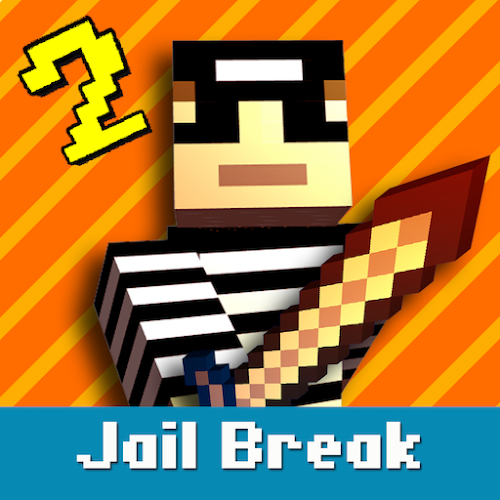Cops N Robbers: Pixel Prison Games 2 (Mod Money)