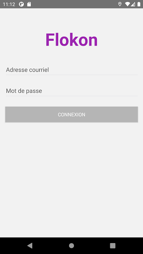 Android application Flokon screenshort