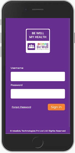 Be Well Hospitals Screen 3