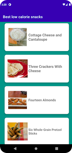 Best low calorie snacks Screen 2