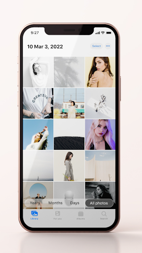 iPhoto - Gallery iOS Style Screen 3
