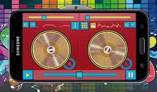 Mega Virtual Mixer DJ Studio Screenshot