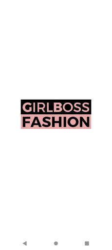 Android application GIRLBOSS FASHION screenshort