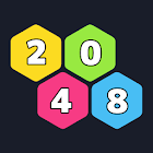 2048 Hexagon - 2048 Number Merge 2.1.2.1