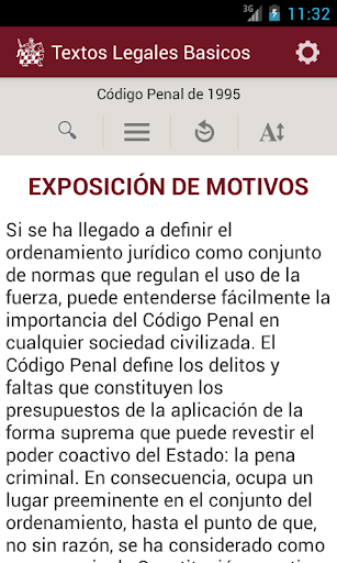 Textos Legales ICAM Screen 2