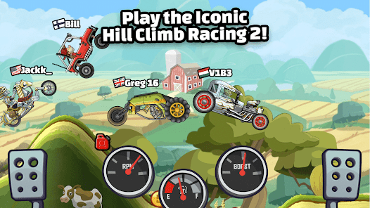 Hill Climb Racing 2 MOD (Unlimited Money) IPA For iOS Gallery 7