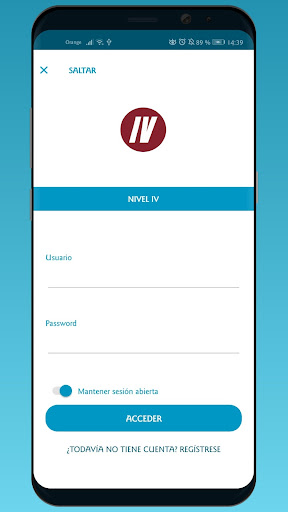 Android application NivelIV App (Portal Empleado) screenshort