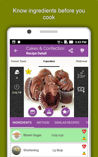 Screenshot of Cake Recipes, Baking Recipes