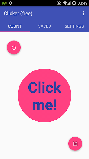 Android application Click Counter Clicker screenshort