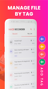 Voice Recorder – Voice memos 3