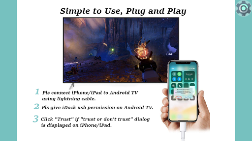 Android application iDock screenshort