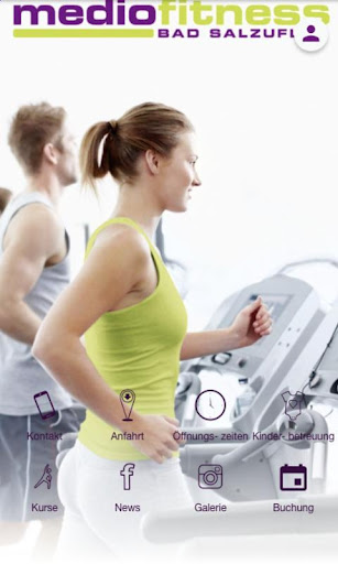 Android application Medio Fitness screenshort
