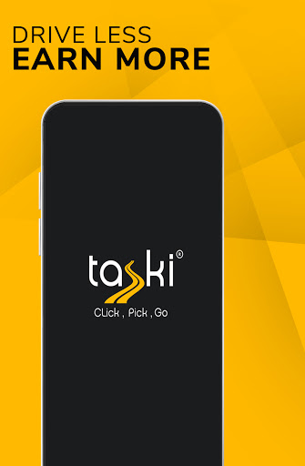 Android application taSki Driver screenshort