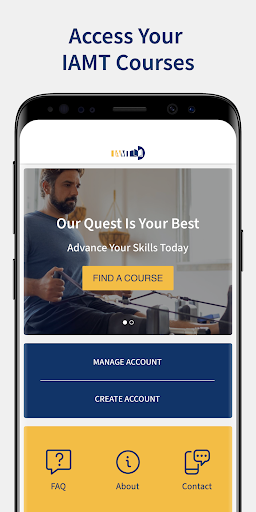 Android application IAMT Education screenshort