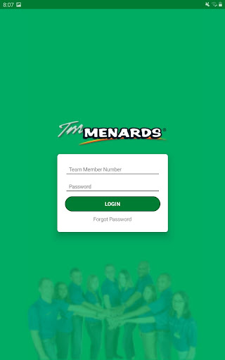 Screenshot of Menards® Careers