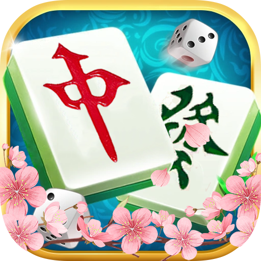 快樂中国麻將 - 明星3缺1免費經典休閒真人麻將全集 logo